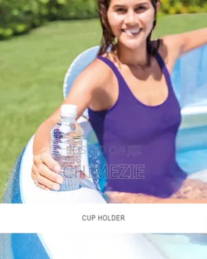Swim Center Round Inflatable Family Lounge Pool