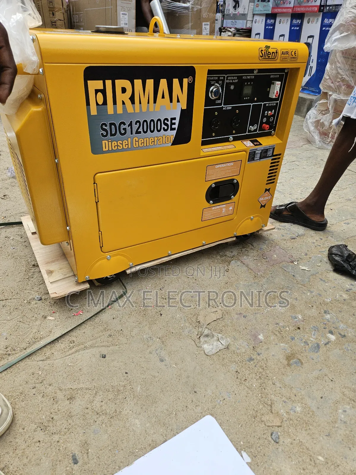 Firman 12kva Diesel Soundproof Generator Available