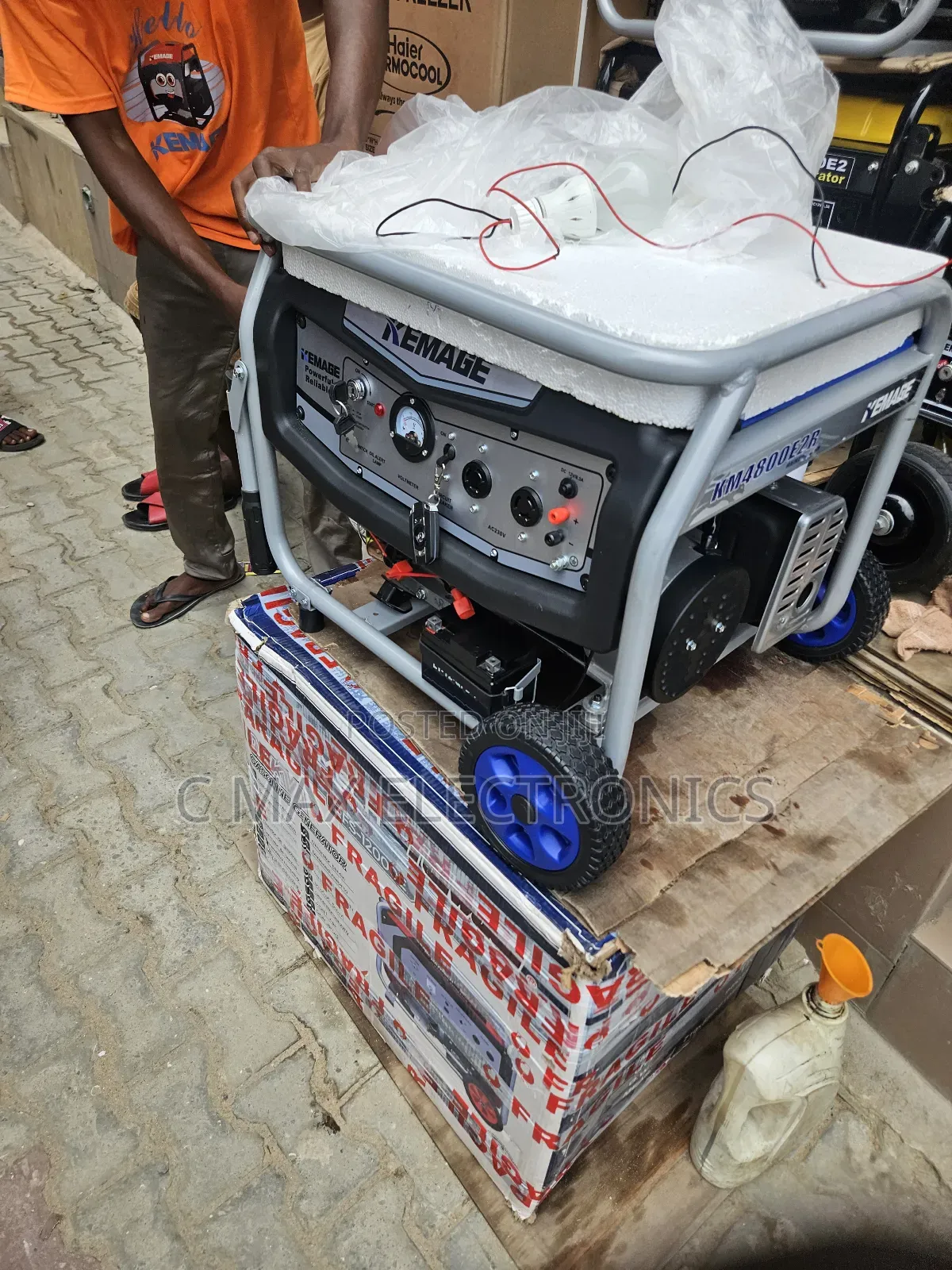 Kemage 4.5kva Petorl Generator Remote Control