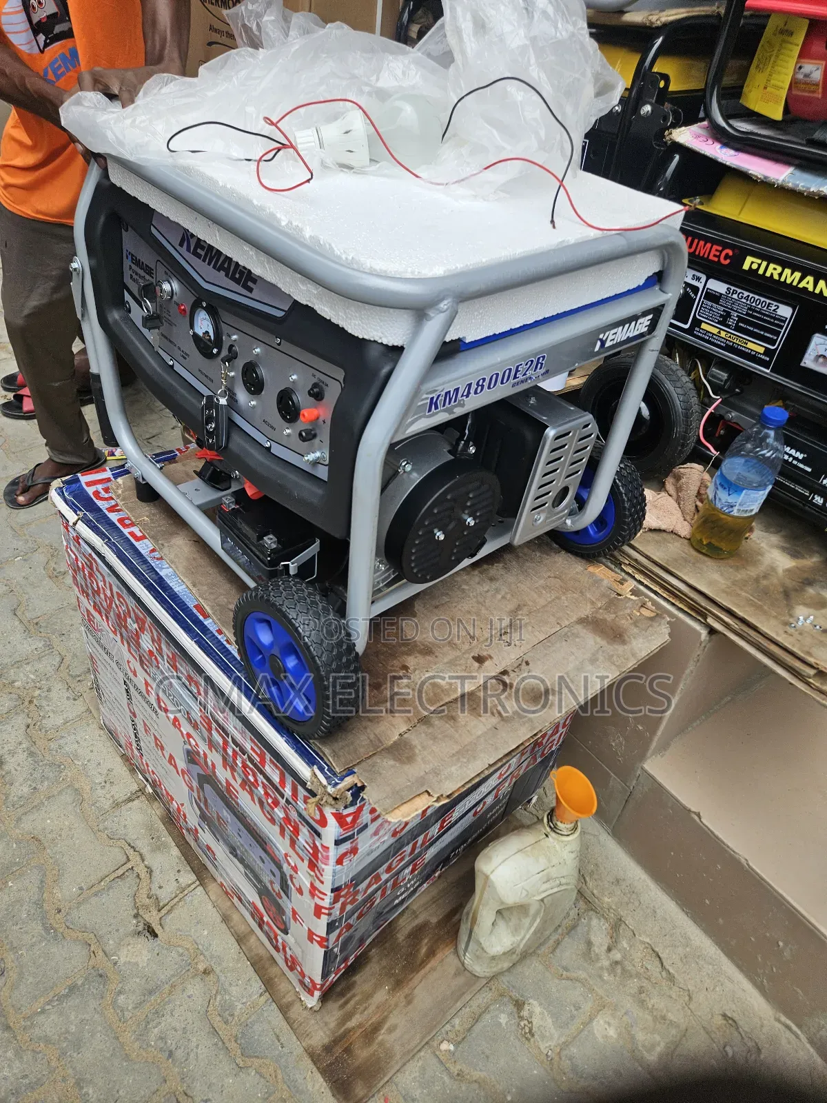 Kemage 4.5kva Petorl Generator Remote Control Available