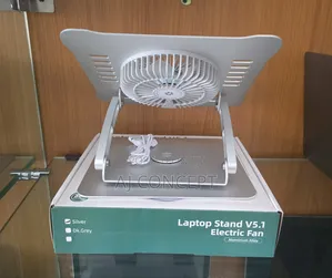 Laptop Stand With Electric Fan 5.1