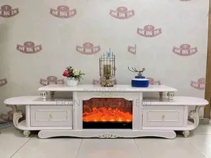 Fire Place Tv Shelve