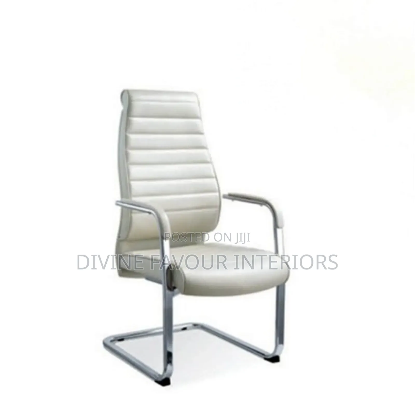 Executive B430 Office Vistors Chair - White Colour