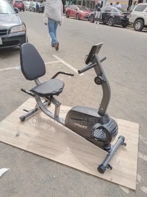 Semi Commercial Recumbent Bike With Display Meter and Double Handle