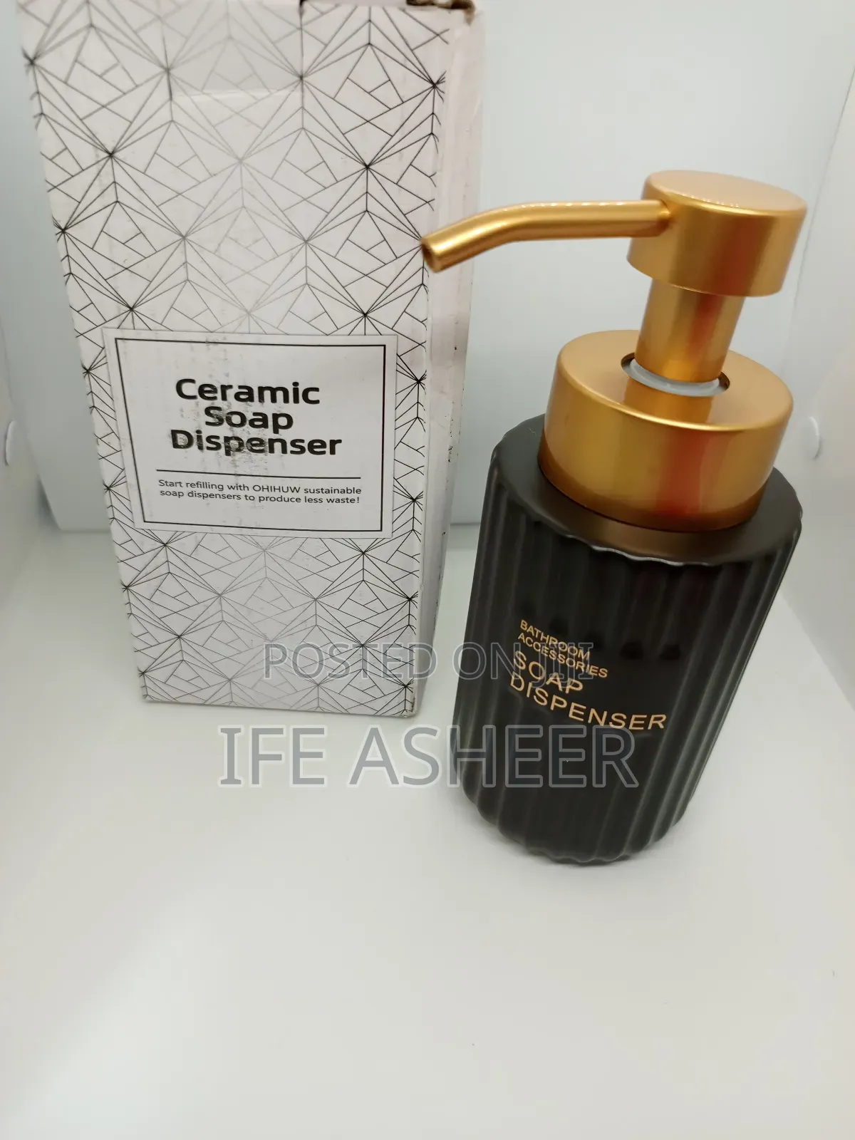 Luxury Ceramic Soap Dispenser