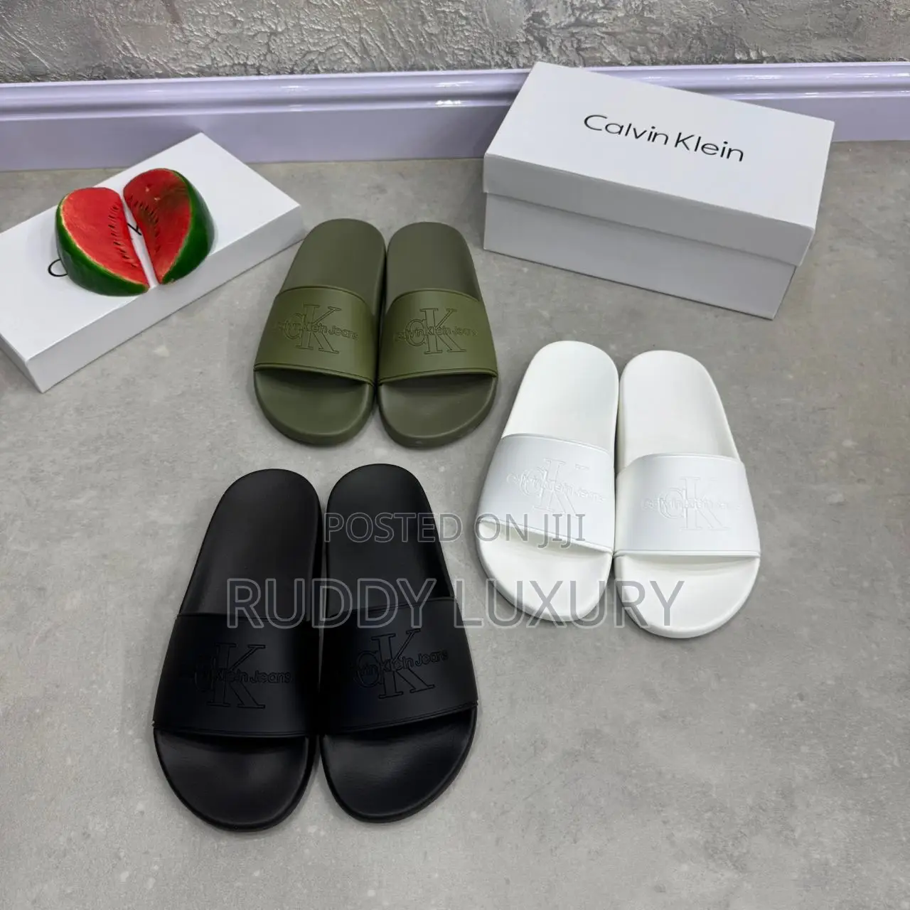 Ruddy Luxury Designer Slides – Premium Quality