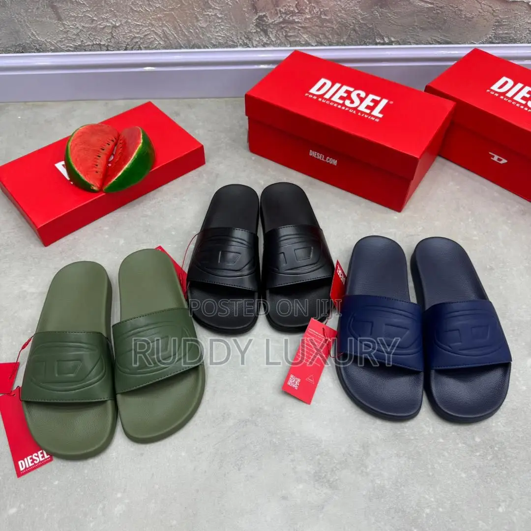 Ruddy Luxury Designer Slides – Premium Quality