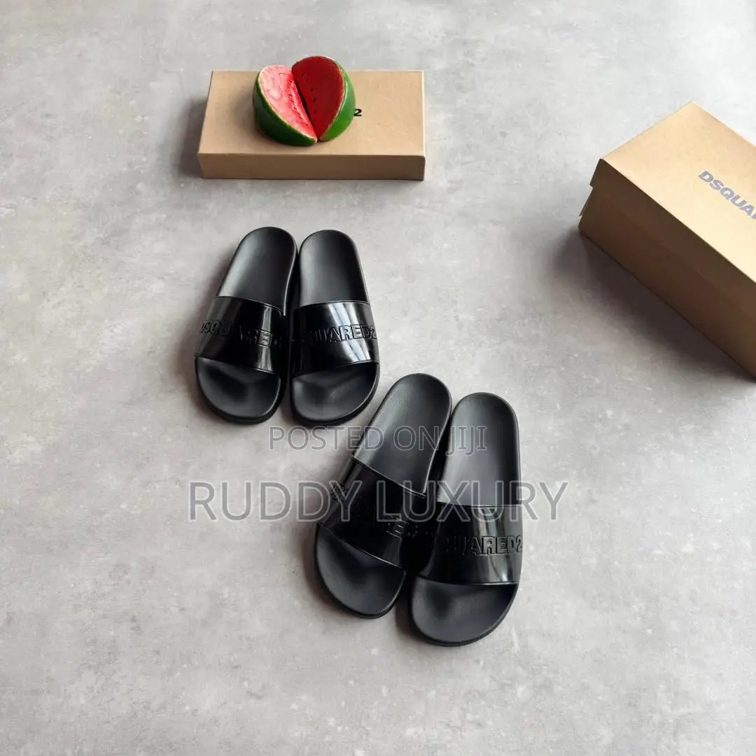Ruddy Luxury Designer Slides – Premium Quality