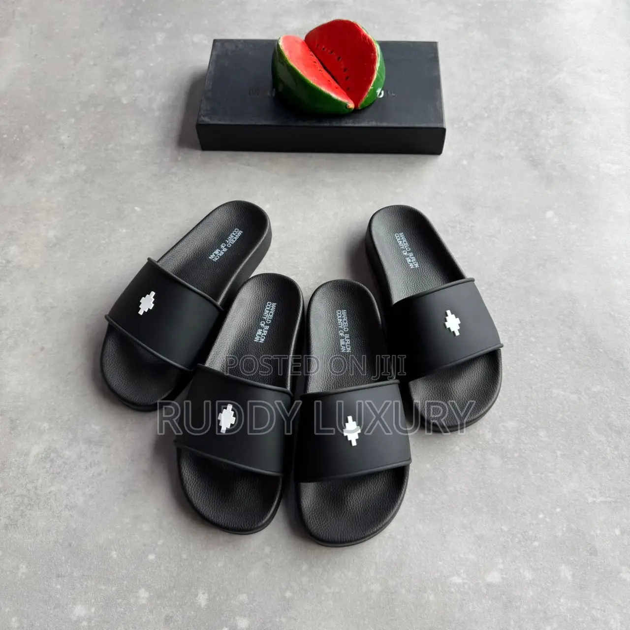 Ruddy Luxury Designer Slides – Premium Quality
