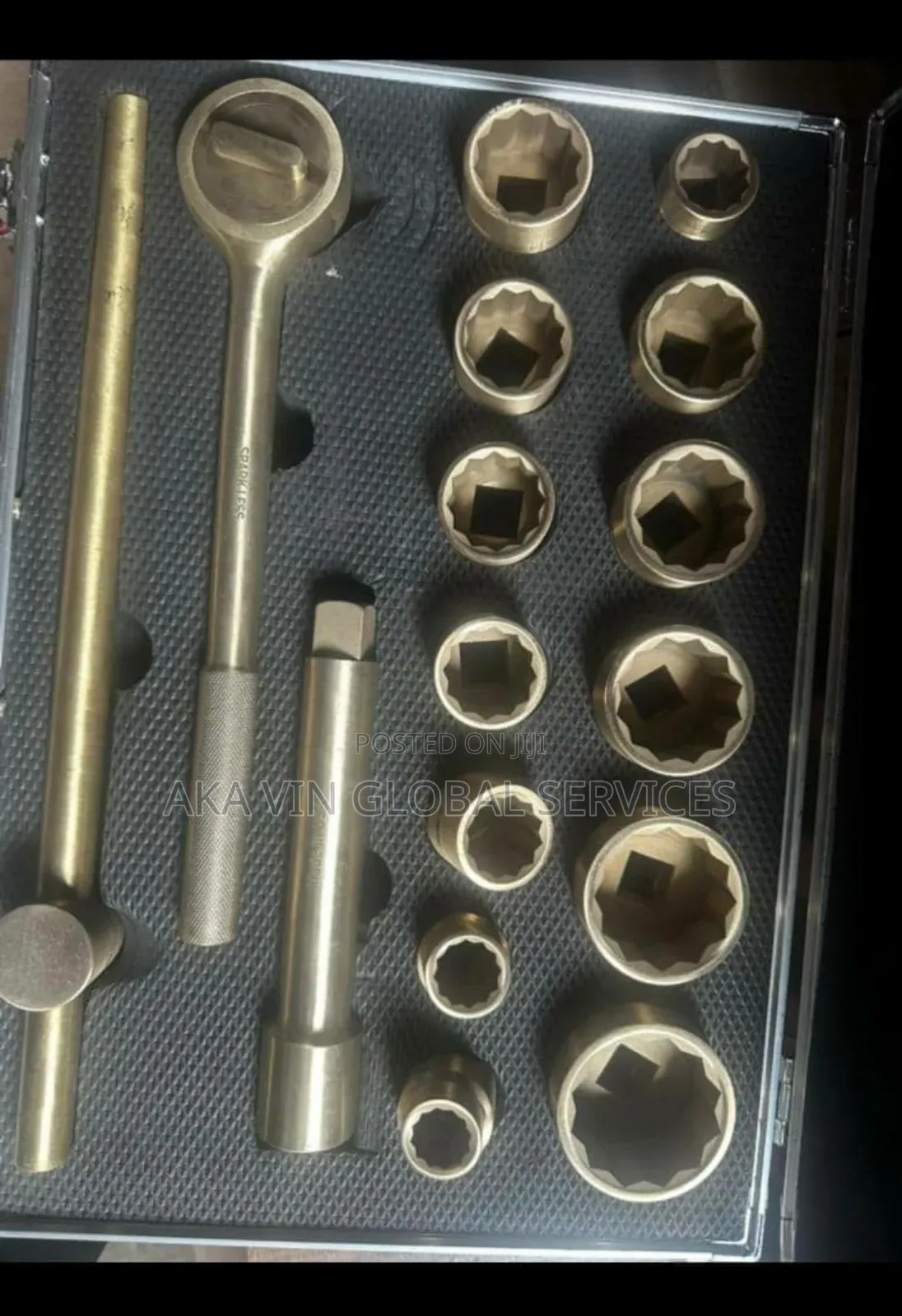 Non-Sparking Dr Socket Set-16pcs