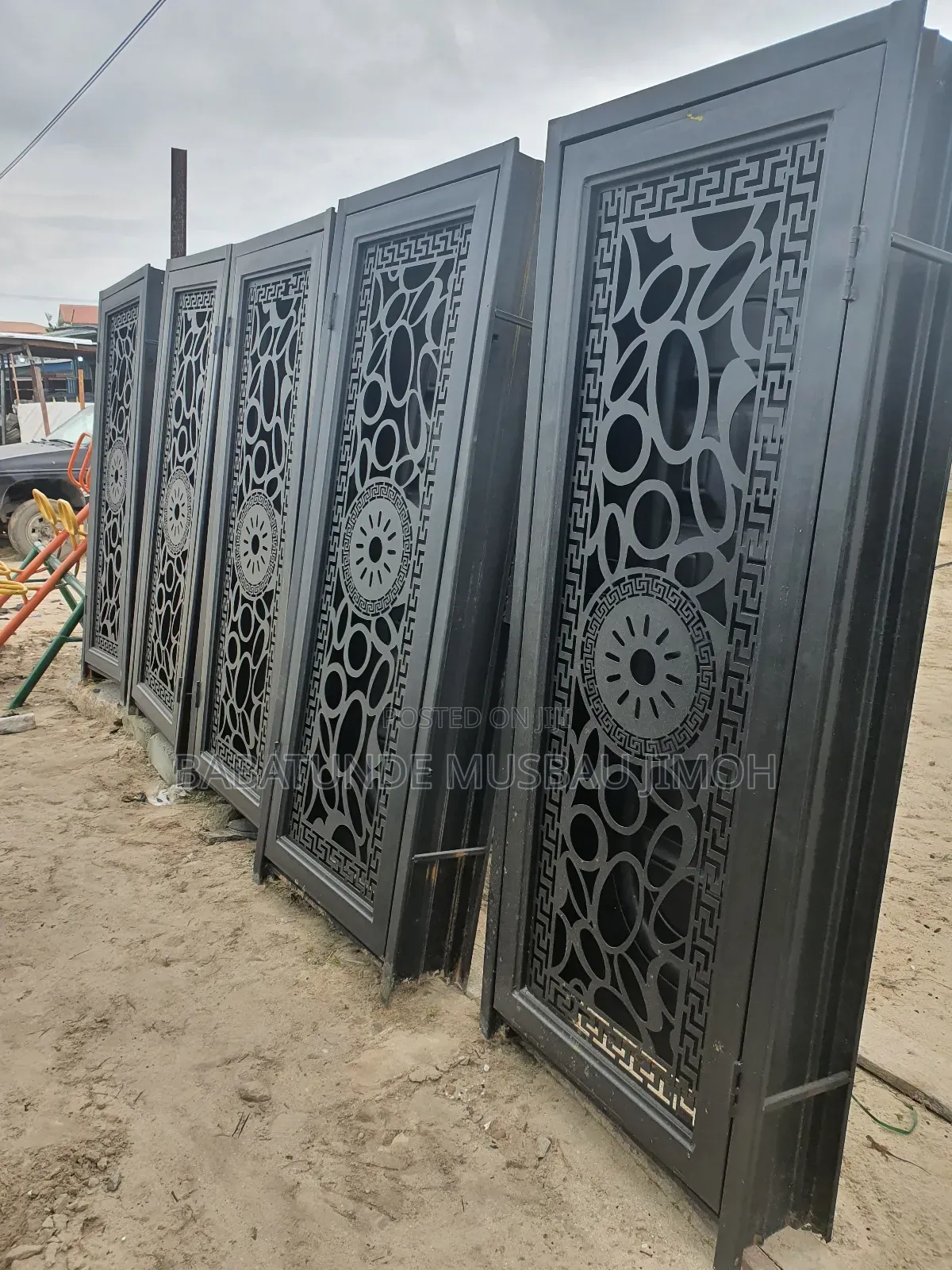 Single Panel Laser Cut Door