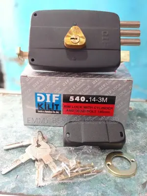 Def Kilit 140mm Cylindrical Rim Lock