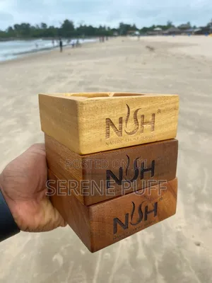 Handcrafted Wooden Ashtray – Natural Stylish