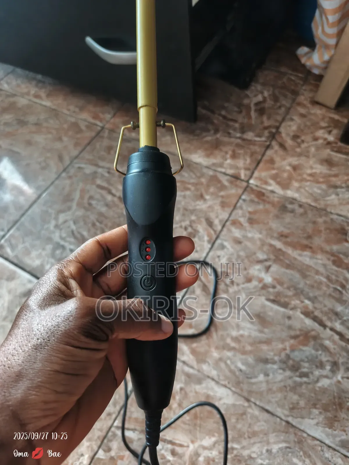 Hot Comb Use for Styling