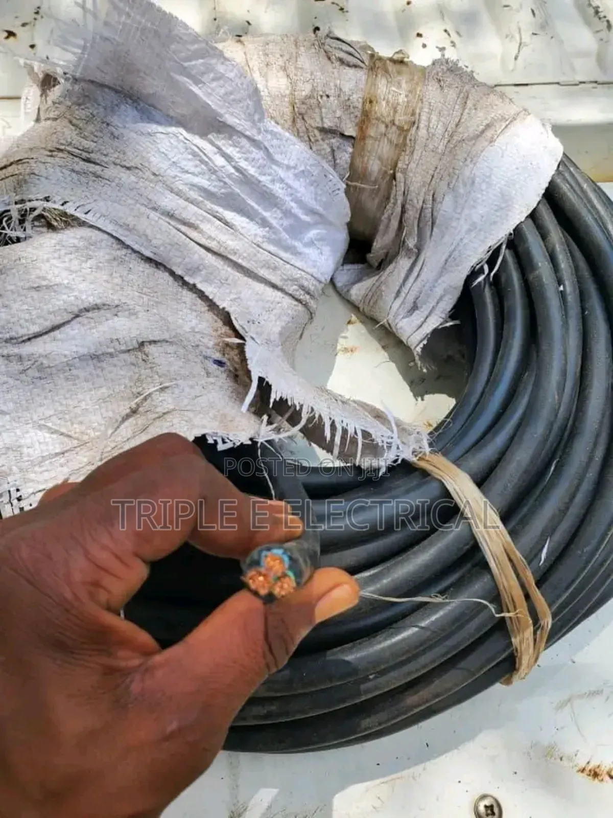 10mm Flexible Cable 4core