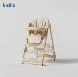 Kidilo Multifunctional Baby Highchair Stable and Safe With Adjustable