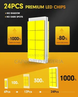 Fahren Bulbs Combo, 100,000lm Ultra-Bright, 900% Brighter