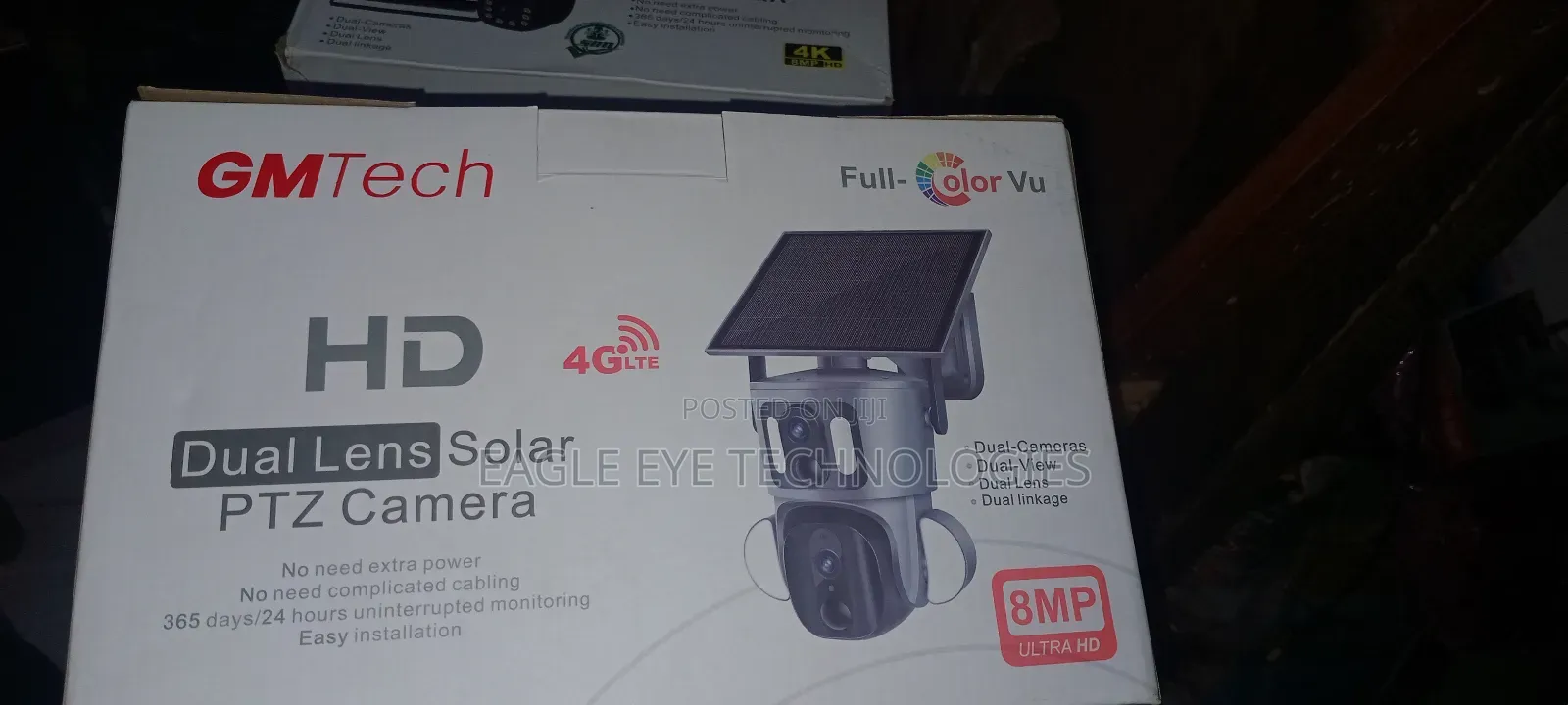 Dual Lens Solar PTZ Camera Ubox