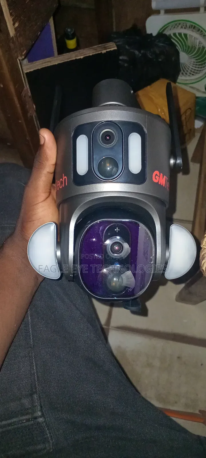Dual Lens Solar PTZ Camera Ubox