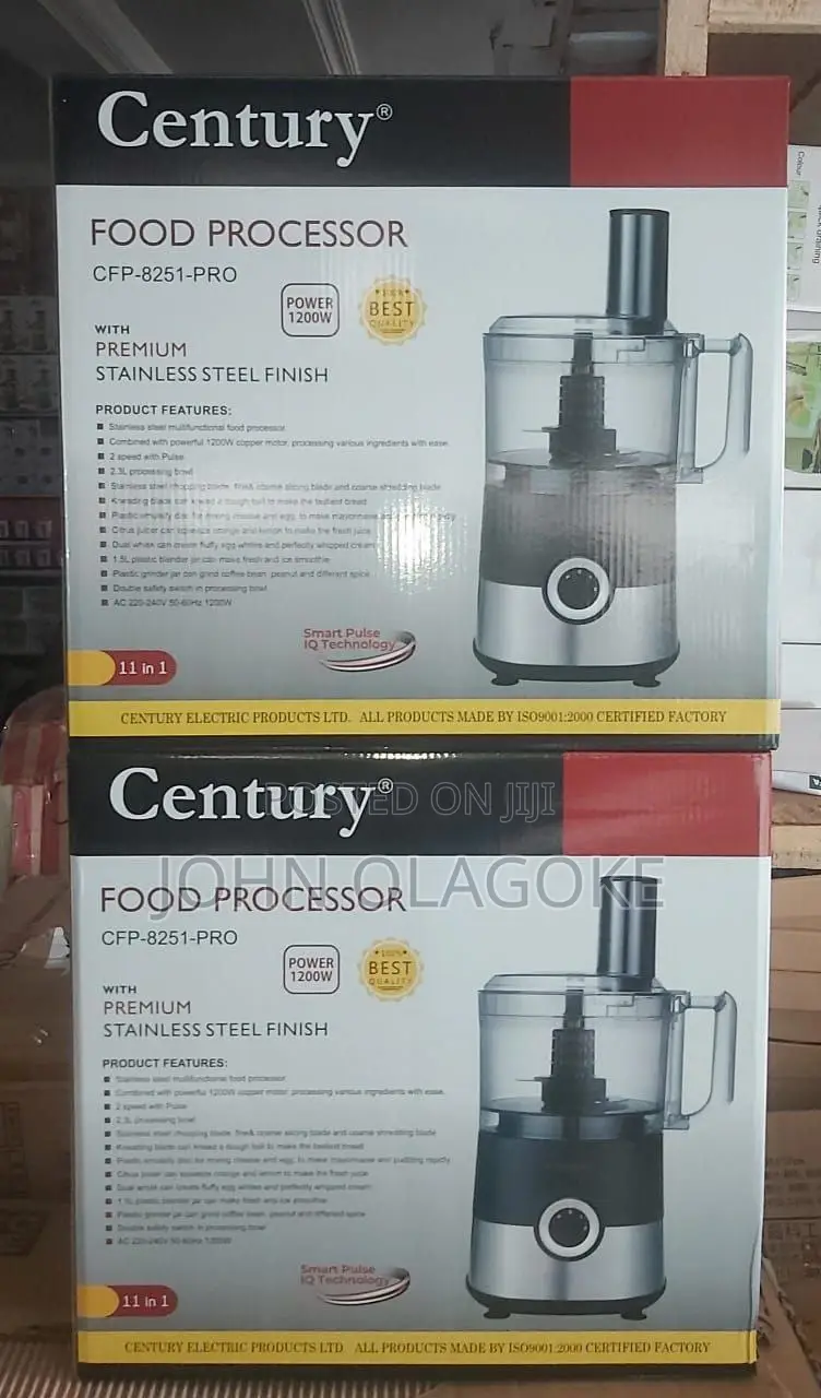 Century Food Processor Pro With Blender