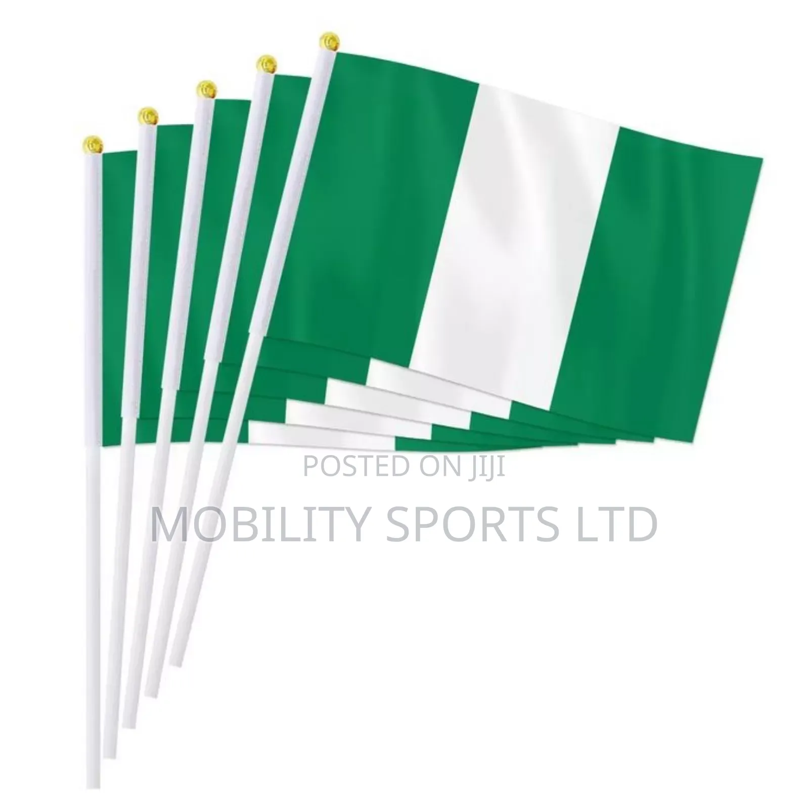100 PCS of Nigeria Mini Flag
