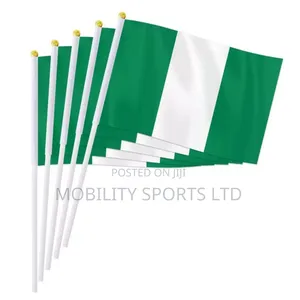 100 PCS of Nigeria Mini Flag