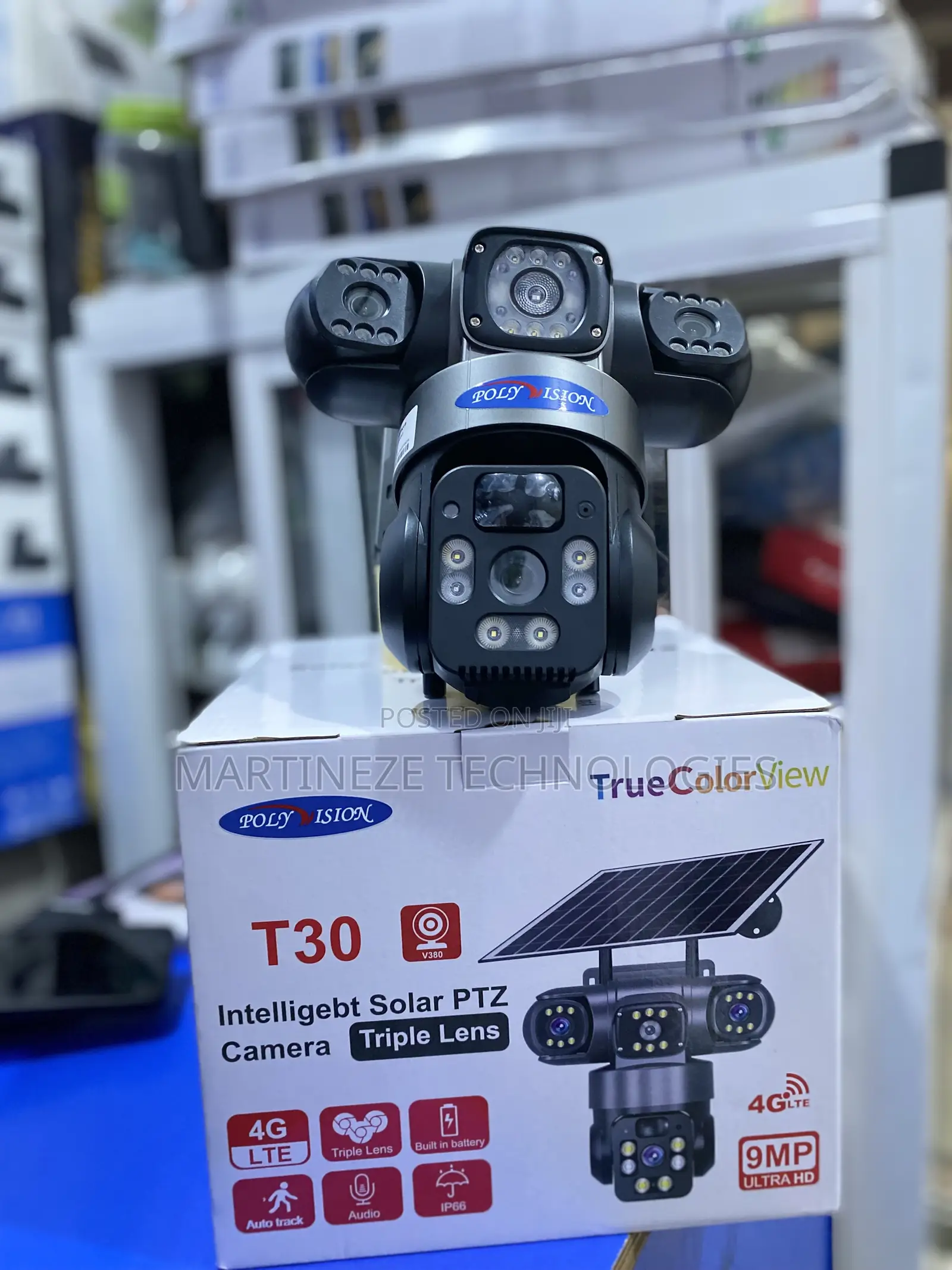 Triple Lense Solar Camera