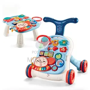 Three-in-One Early Education Baby Walker Stroller