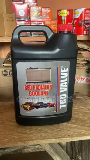 Red Radiator Coolant Tru Value. For All Cars