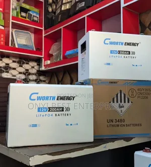 C-Worth Lithium Ion Battery Life Po4 12v+ 200ah