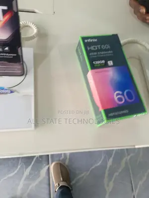 New Infinix Hot 60i 128 GB Black