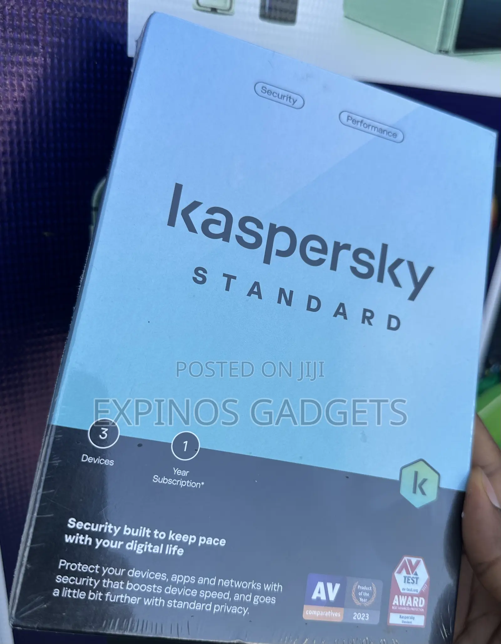 Kaspersky Standard Antivirus Internet Security ~ 3 Devices.