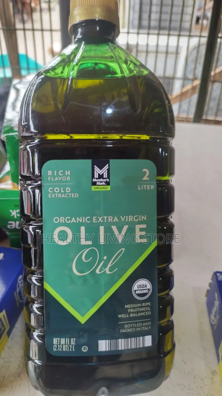 Member's Mark Organic Extra Virgin Olive Oil (2l, Cold Pressed)