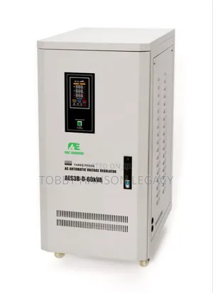 A E Dunamis 60kva 3-Phase Servo Voltage Stabilizer (240-470)