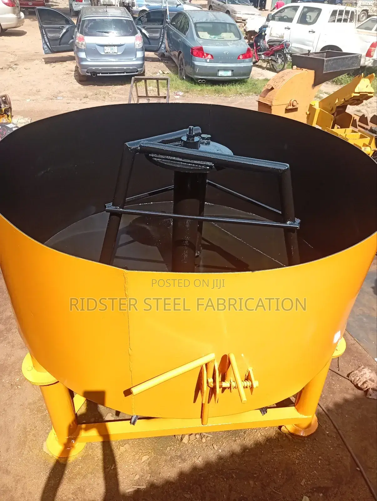 Manual Brick's Machine Made by Ridster Steel Fabrication Services.