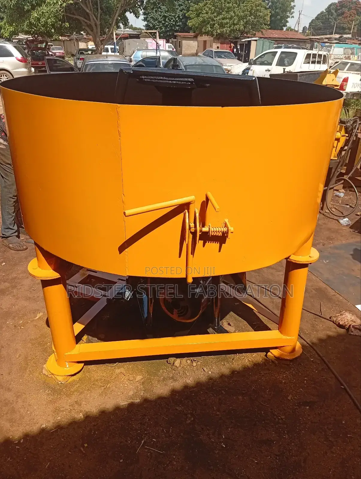 Manual Brick's Machine Made by Ridster Steel Fabrication Services.