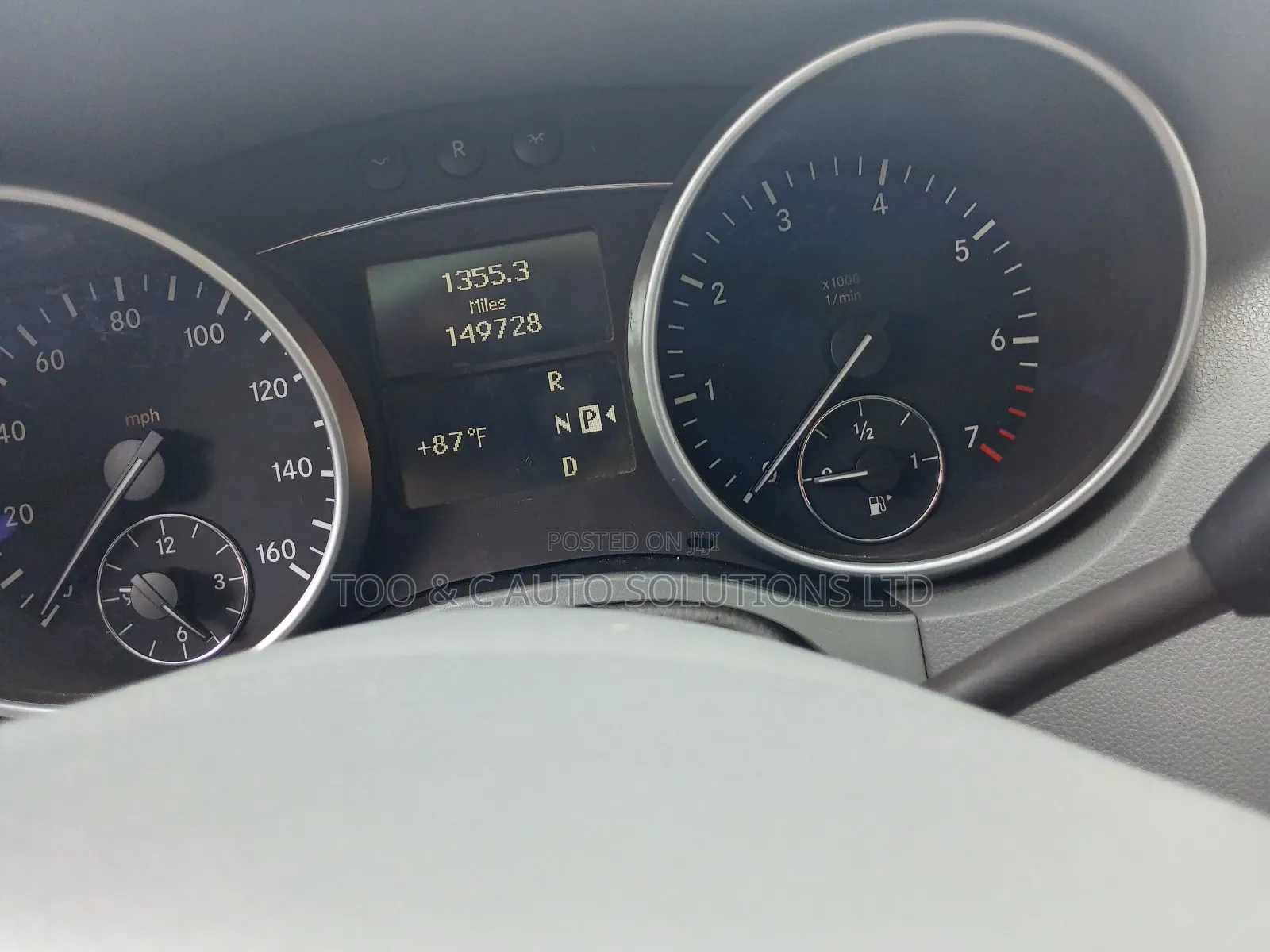 Mercedes-Benz M Class 2010 Silver