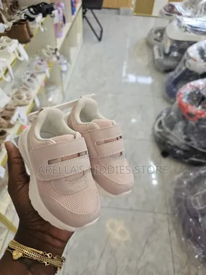 H M Kids' Lightweight-Sole Trainers in Light Dusty Pink
