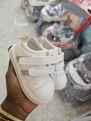 White Trainers for Girls by Geox