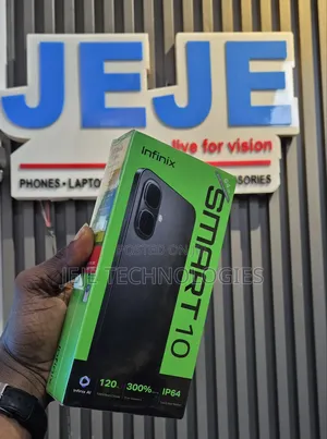 New Infinix Smart 10 128 GB Black