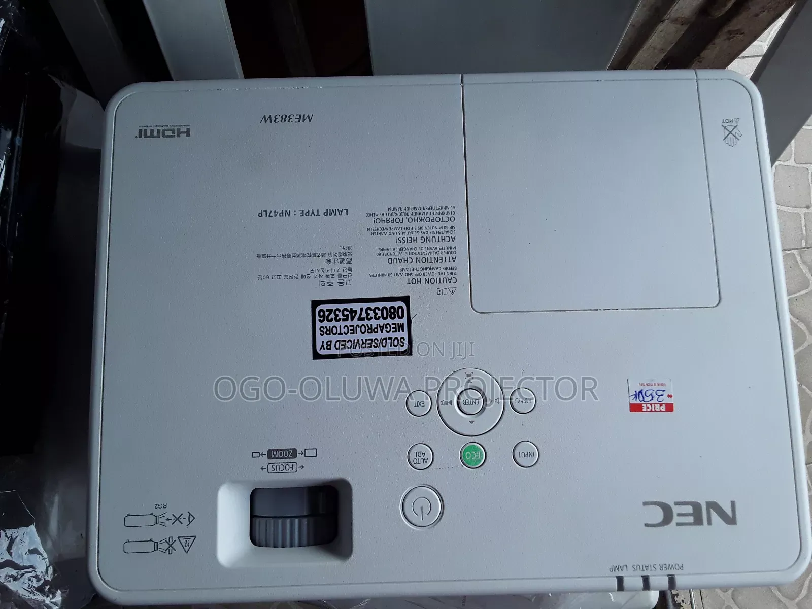 As E Dey Hot Nec Multimedia Projector