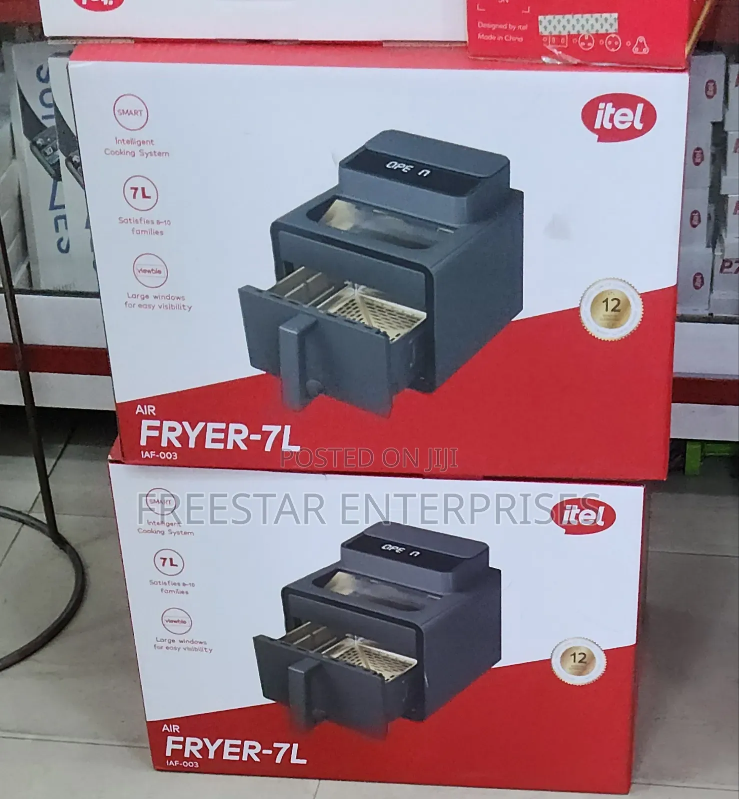 Itel Air Fryer 7l.