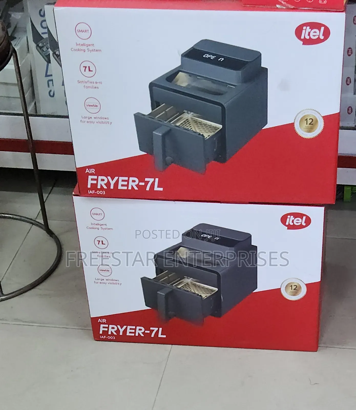 Itel Air Fryer 7l.