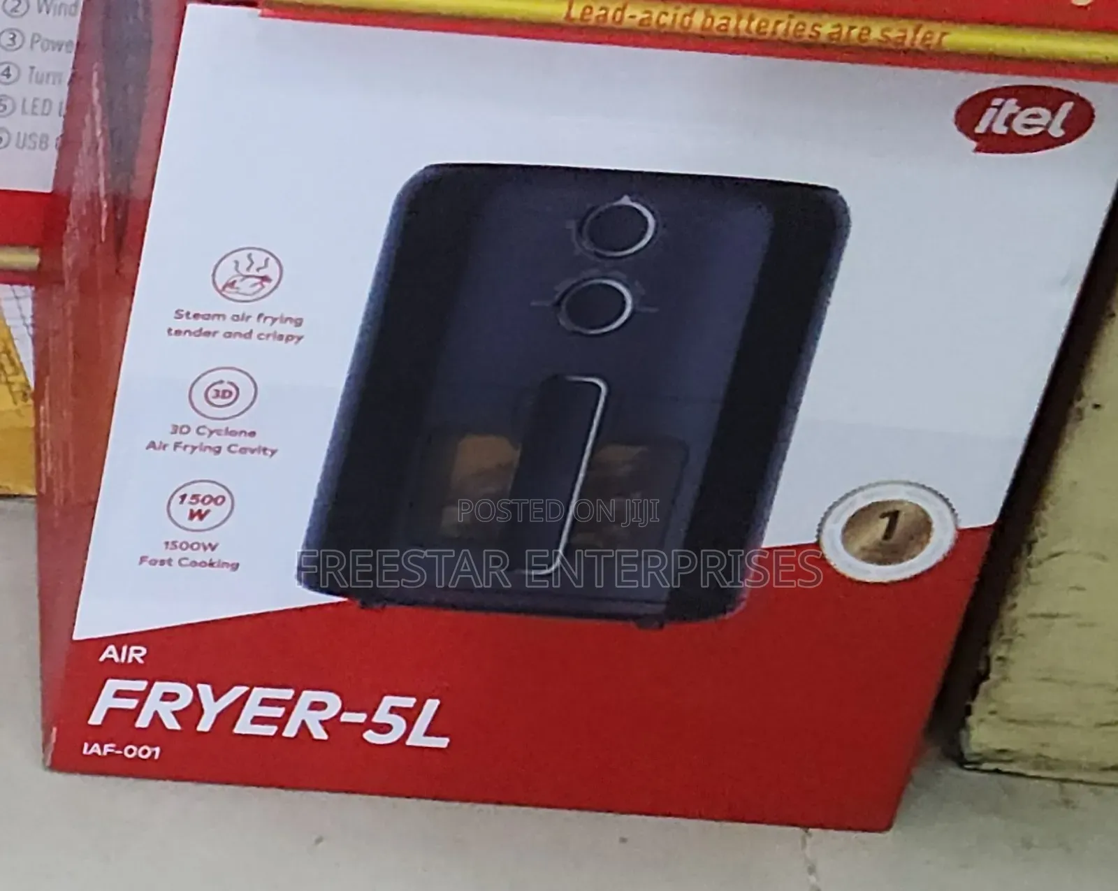 Itel Air Fryer 5l.