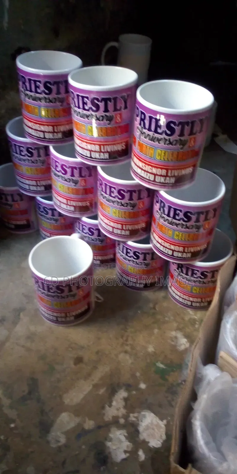 11oz Coated Mug Cup With Printing