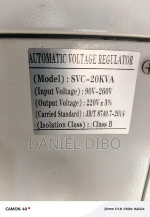 Massive Power SVC-20kva Servo Motor Control