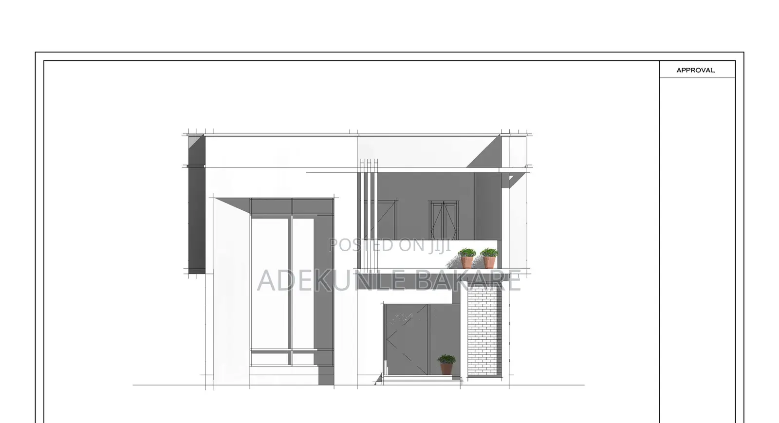 Architecture Floor Plans and 3d Rendering Visualization.
