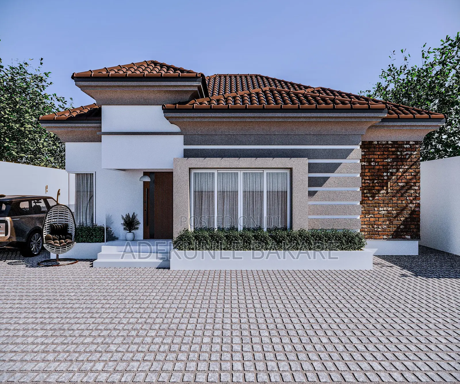 Architecture Floor Plans and 3d Rendering Visualization.