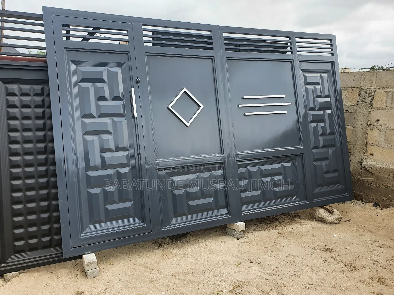 Urban Edge Fencing Gate