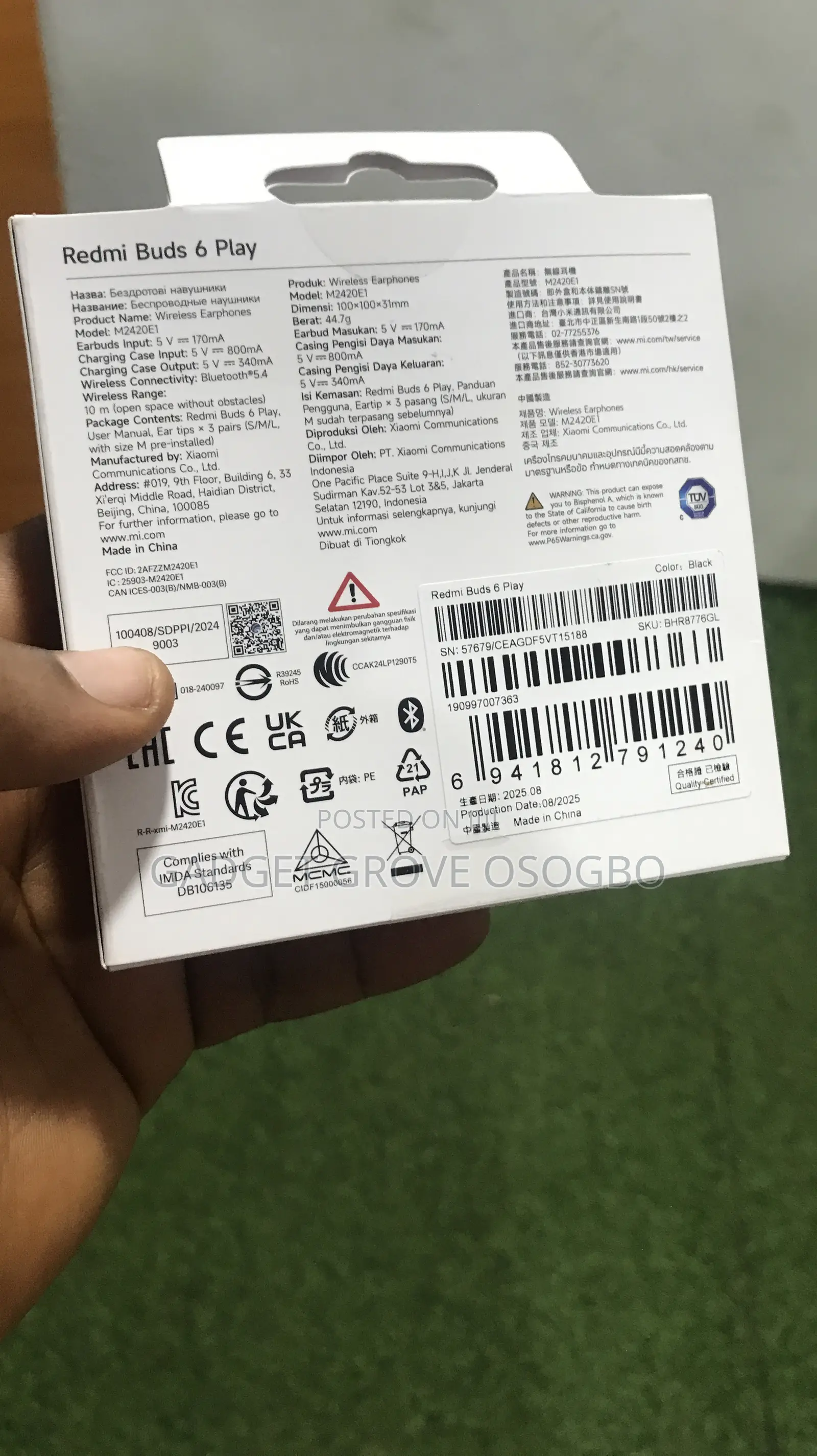 Redmi Buds 6play